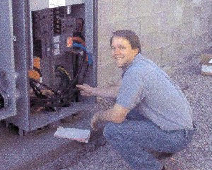 When Ryan Jackson isn't hanging out at ECN, he's inspecting new buildings in suburban Utah.