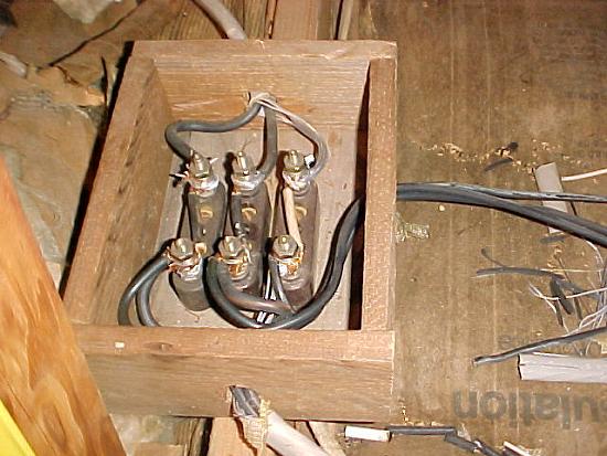 Junction box in attic discount