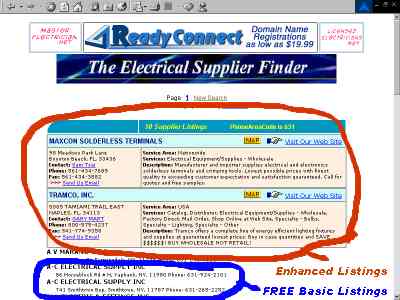 Electrical Supplies Finder